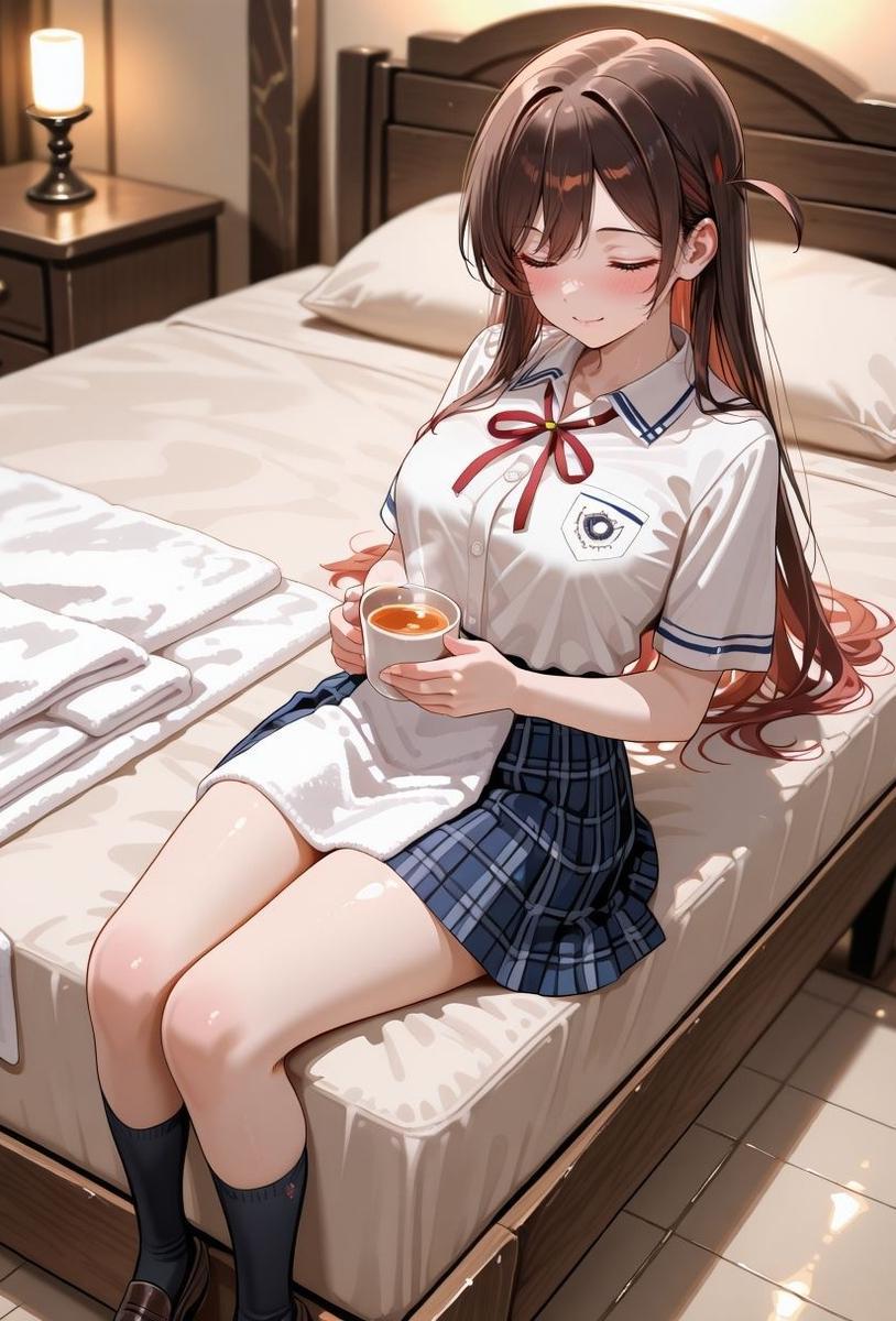 时间静止的学校园